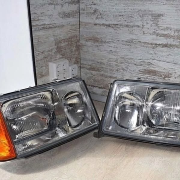 Headlights for Mercedes W124 500E