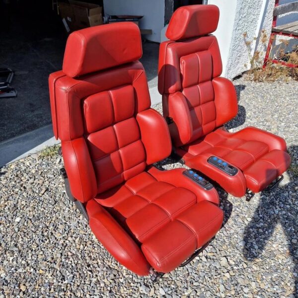 RECARO Classic C81 Seats in RED Leather