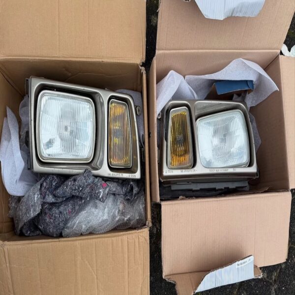 Headlights for Mercedes-Benz W126 SEL/SEC