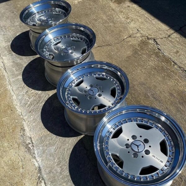 Original AMG R17 Staggered Wheel Set