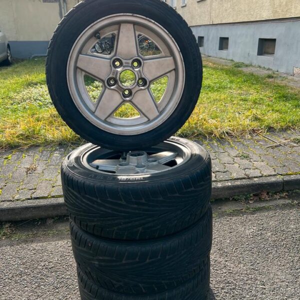 Original Mercedes Benz AMG Penta Wheels Alufelgen W201