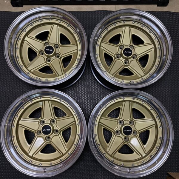 Custom Stepped 18″ AMG Penta Wheels