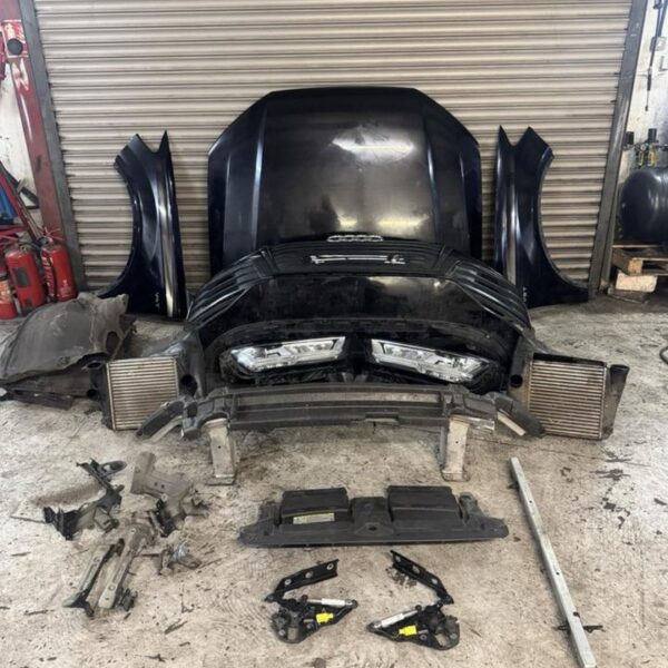 Audi SQ7 4M Front Package — Bumper, Hood, Fenders, Radiator — Complete Set