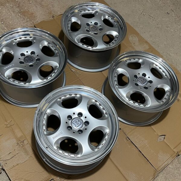 Staggered 3-Piece 18″ BRABUS Monoblock IV Wheels