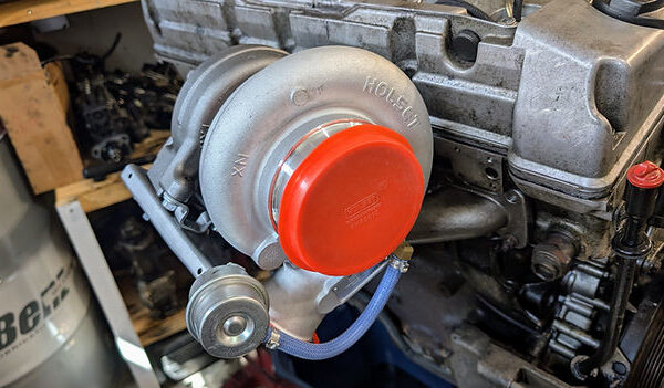 OM606 Stainless Twin-Scroll Exhaust Manifold