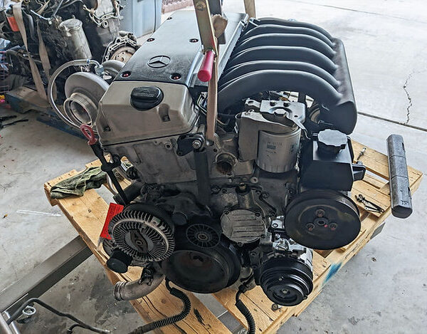 Used Mercedes-Benz OM606 Turbo Diesel Engine