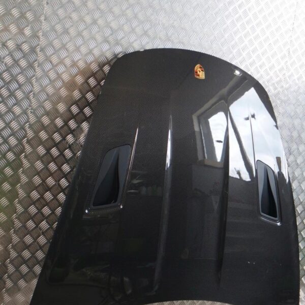 Porsche 991 GT2 / GT3 Carbon Hood Flap Cover