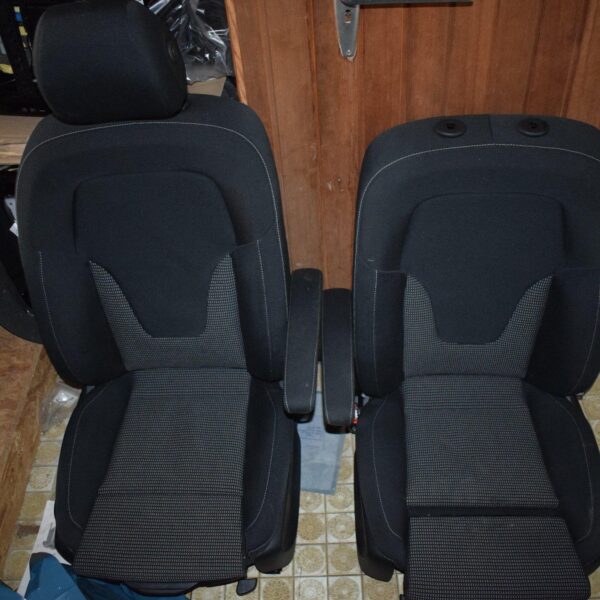 Mercedes W447 V-Class Fabric Seats – Driver + Passenger - New Arrivals - Mercedes-Benz