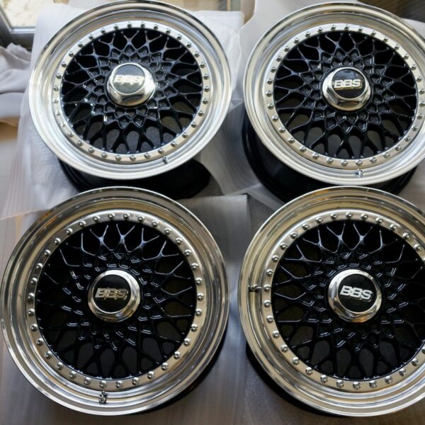 forged BBS RS317 three-piece wheels