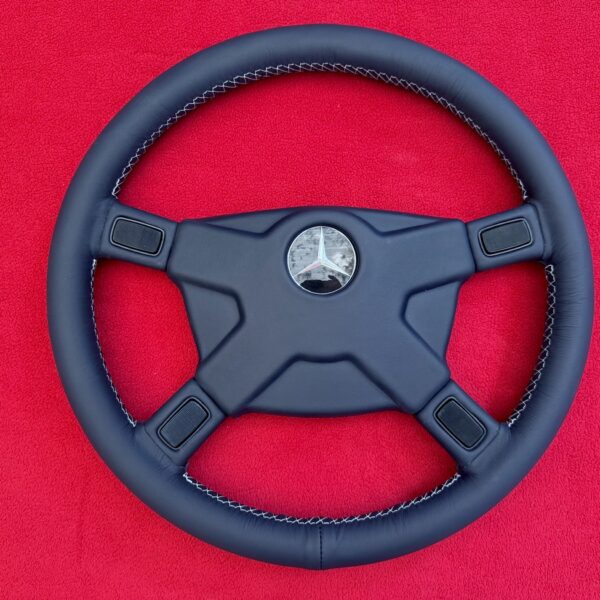 ATIWE Premerger AMG Steering Wheel – Blue Leather